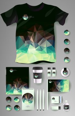 İş kümesi. Kurumsal kimlik şablonları