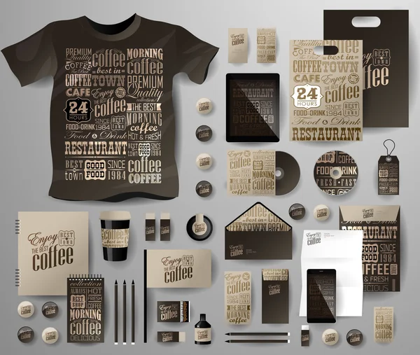 İş kümesi. Kurumsal kimlik şablonları