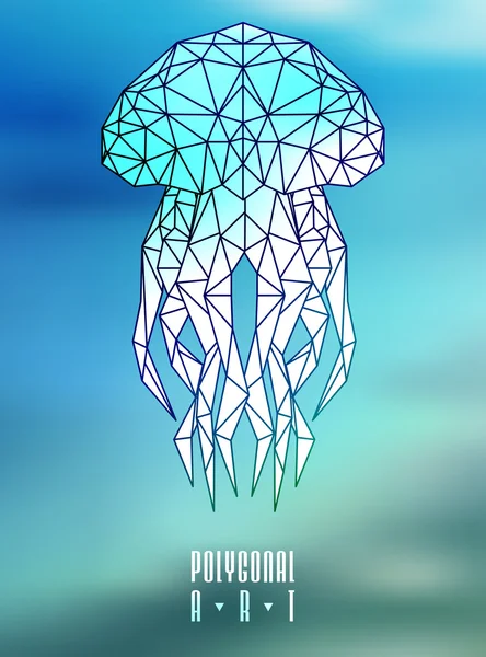 Abstract polygonal. Geometric illustration Royalty Free Stock Illustrations