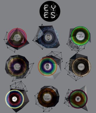  gözleri koleksiyonu, insan öğrenci