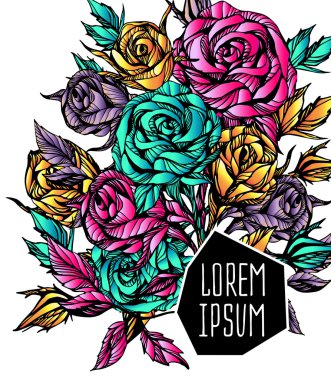 güzel çiçek arka plan sanat