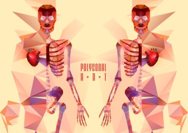 Poligonal modern öğeleri