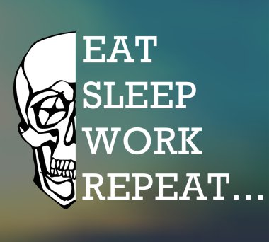 Tipografik arka plan el ile alıntı