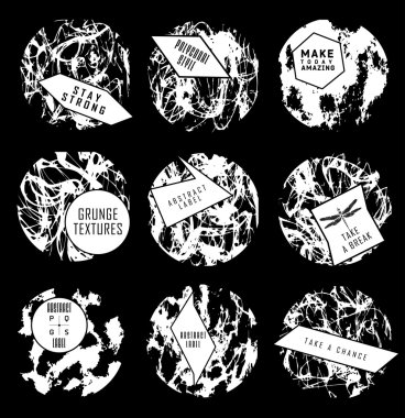 Soyut dizi BLOB'ları, sıçrama, etiketleri