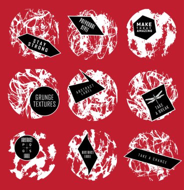 Soyut dizi BLOB'ları, sıçrama, etiketleri