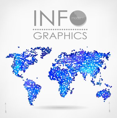 Dünya haritası arkaplanı