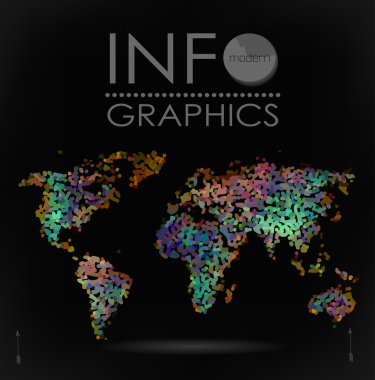 Dünya haritası arkaplanı