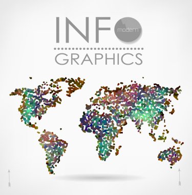 Dünya haritası arkaplanı