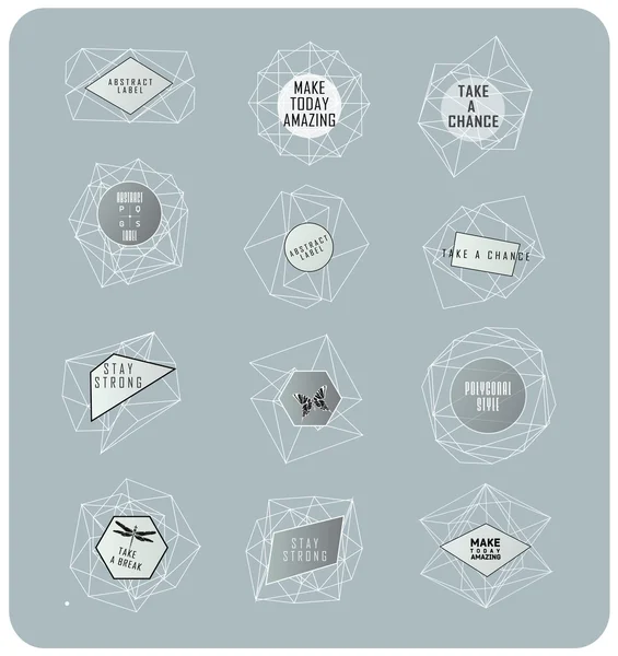 soyut üçgen tasarım 