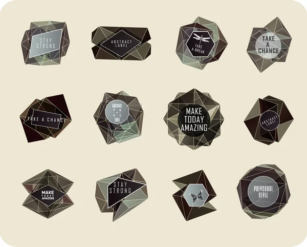 soyut üçgen tasarım 