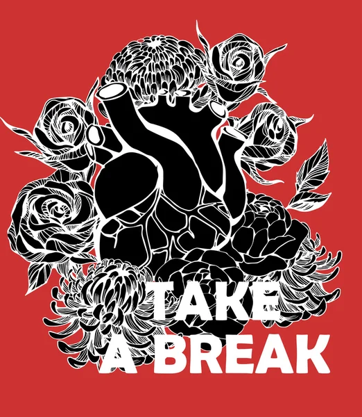 Tipografik arka plan el ile alıntı