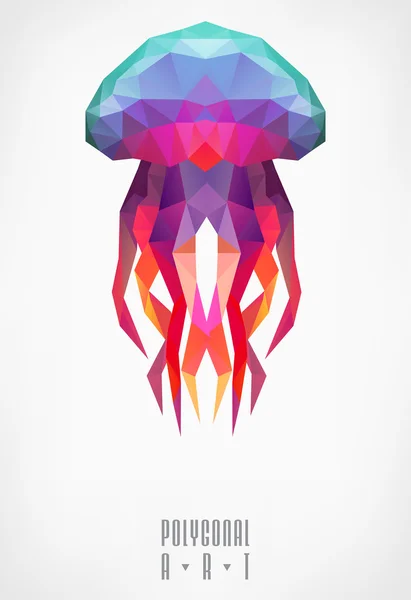 Ladybird polygonal Royalty Free Stock Illustrations