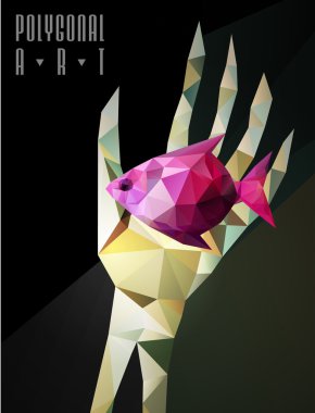 Poligonal modern öğeleri