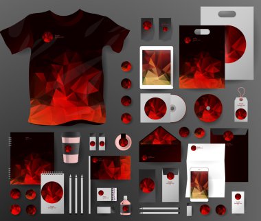 İş kümesi. Kurumsal kimlik şablonları