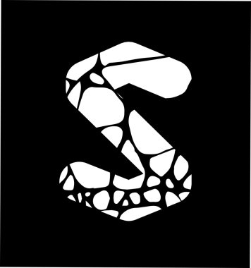 Vektör alfabesi ve genel tipografi 