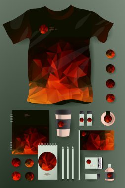 İş kümesi. Kurumsal kimlik şablonları