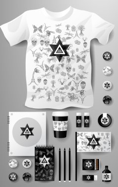 İş kümesi. Kurumsal kimlik şablonları