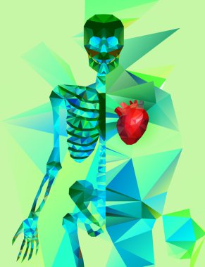 Poligonal modern öğeleri