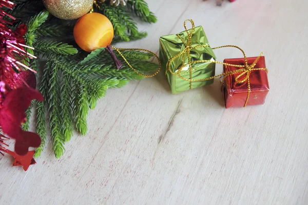 Christmas composition and Christmas decoration — Stock Photo, Image