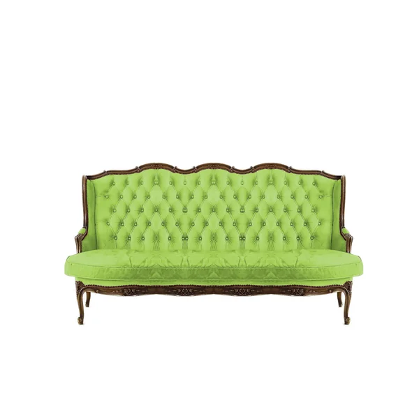 Luxurious armchair in white background — Zdjęcie stockowe