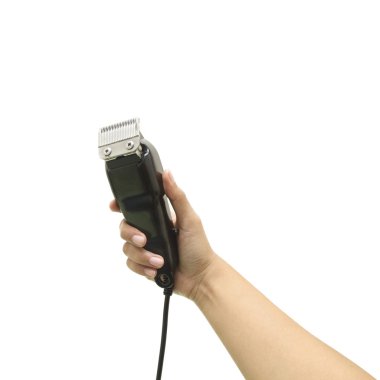 el ile bir saç kesme makineleri