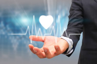 Sağlık, titreşim kavramsal görüntü