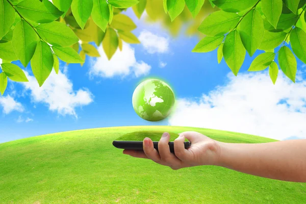 Green energy concept — Stock Photo, Image