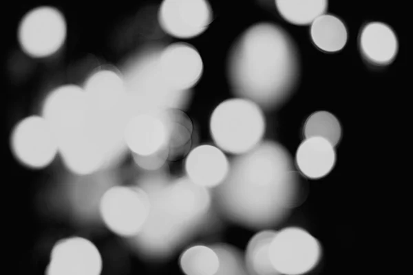 Bokeh bianco e nero — Foto Stock