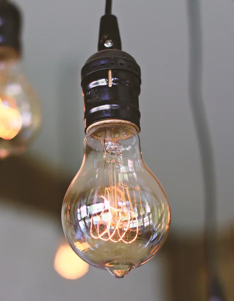 Edison lâmpada vintage — Fotografia de Stock