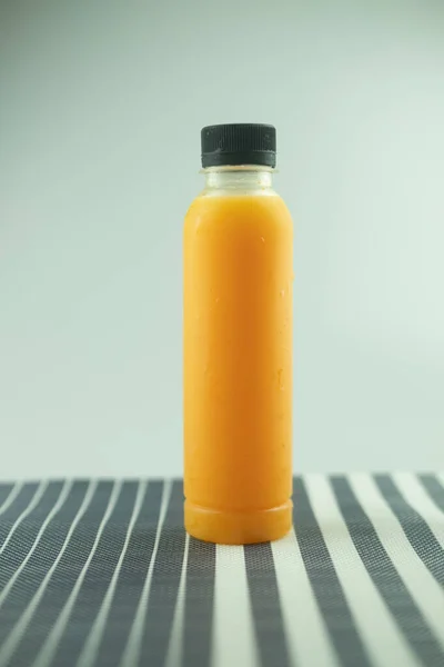 Бутылка Апельсиновым Соком Здоровый Напиток — стоковое фото