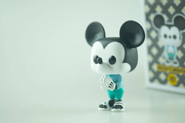 Samut Prakan Tailandia Enero 2021 Funko Pop Disney Mickey Mouse —  Fotos de Stock