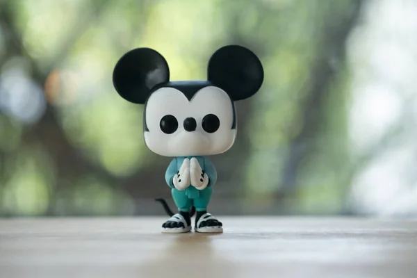 Samut Prakan Thailand Januari 2021 Funko Pop Mickey Mouse Draagt — Stockfoto