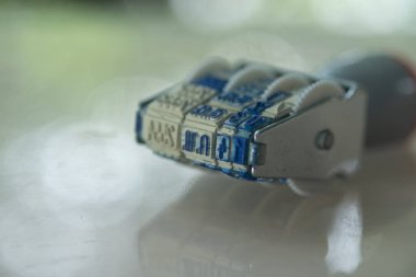 Eski tarih damgası, Taylandca yakın çekim.