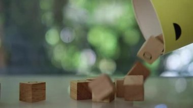 Tahta Tic Tac Toe oyunu veya OX oyunu oynamak için tahta Tic Tac Toe 