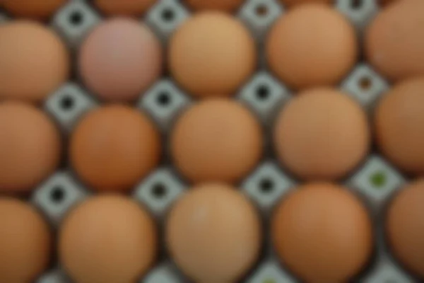 Blur Background Raw Egg Top View — 图库照片