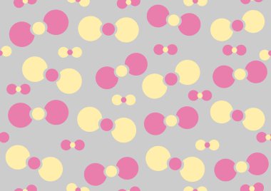 Gri arka planda pembe ve sarı kurdeleli bir papyon. Çocukların kusursuz eğilme şekli