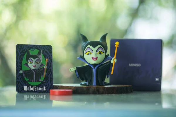 Bangkok Thailand September 2021 Niedliche Figur Von Maleficent Herrin Figur — Stockfoto