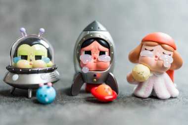 Bangkok, Tayland - 2 Ocak 2026 POP MART. BİR KRİBEĞİN SÜRESİ AY SERİLERİNE AĞIRIYOR