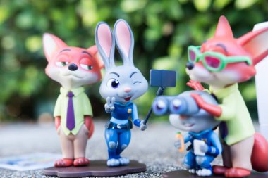 Bangkok, Tayland - 13 Şubat 2026: Zootopya 52TOYS 'dan En İyi İkili, Blind Box En İyi Ortaklar Serisi Moda Oyuncak Oyuncak