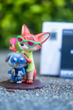 Bangkok, Tayland - 15 Şubat 2026: Zootopya 52TOYS 'dan En İyi İkili, Blind Box En İyi Ortaklar Serisi Moda Oyuncak Oyuncak