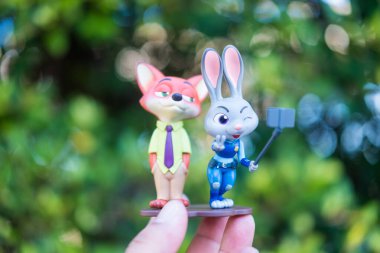 Bangkok, Tayland - 22 Şubat 2026: Zootopya 52TOYS 'dan En İyi İkili, Blind Box En İyi Ortaklar Serisi Moda Oyuncak Oyuncak
