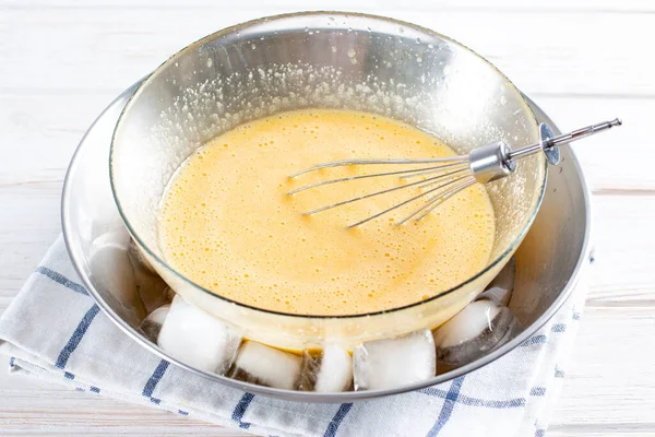 Mousse Van Duindoornbessen Jelly Van Duindoorn Zeeduif Gescheurd Koken — Stockfoto