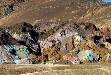 Sanatçılar Yalnız Gözlemci ile Ölüm Vadisi Paleti