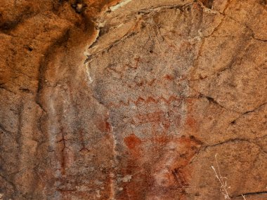 Apache Rock Sanatı - Dragoon Dağları, Arizona