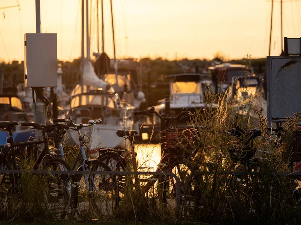 Uitzicht Boten Haven — Stockfoto