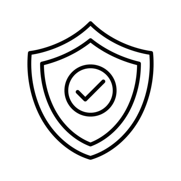 Antivirus Schutz Sicherheits Symbolvektorbild Kann Auch Für Die Internetsicherheit Verwendet — Stockvektor