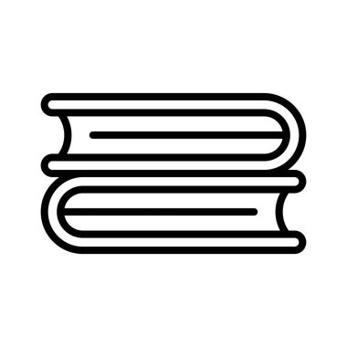 Kitaplar, kütüphane, eğitim ikonu vektör resmi. Eğitim için de kullanılabilir. Web uygulamalarında, mobil uygulamalarda ve yazdırma ortamlarında kullanılabilir.