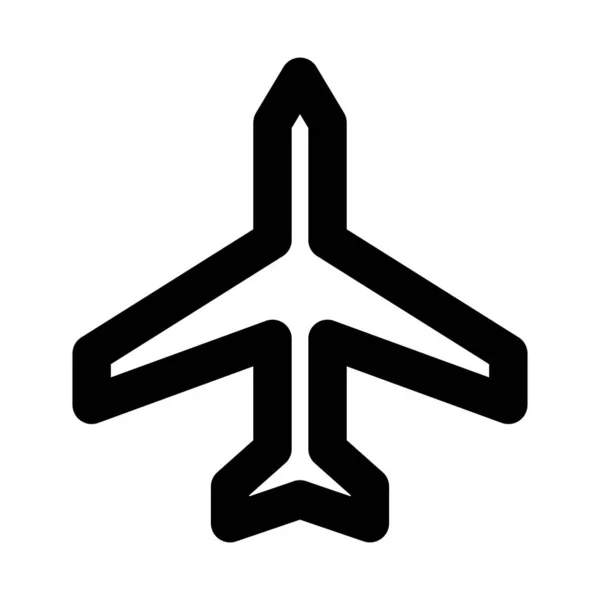 Modo Avión Icono Imagen Vectorial También Puede Utilizar Para Adecuado — Vector de stock