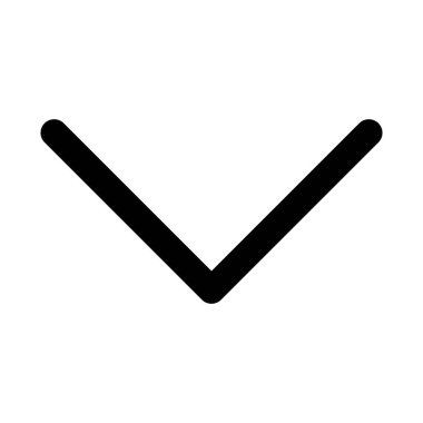 Arrow Down simge vektör görüntüsü. UI ve UX için de kullanılabilir. Mobil uygulamalar, web uygulamaları ve yazdırma ortamları için elverişli.