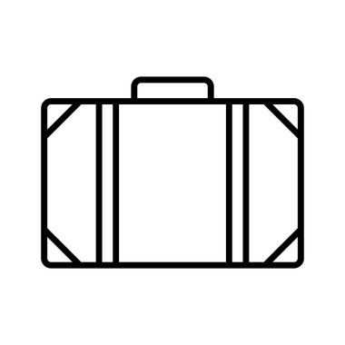 Çanta, yaz çantası ikon vektör görüntüsü. Yaz & Tatilleri için kullanılabilir. Mobil uygulamalar, web uygulamaları ve yazdırma ortamları için elverişli.